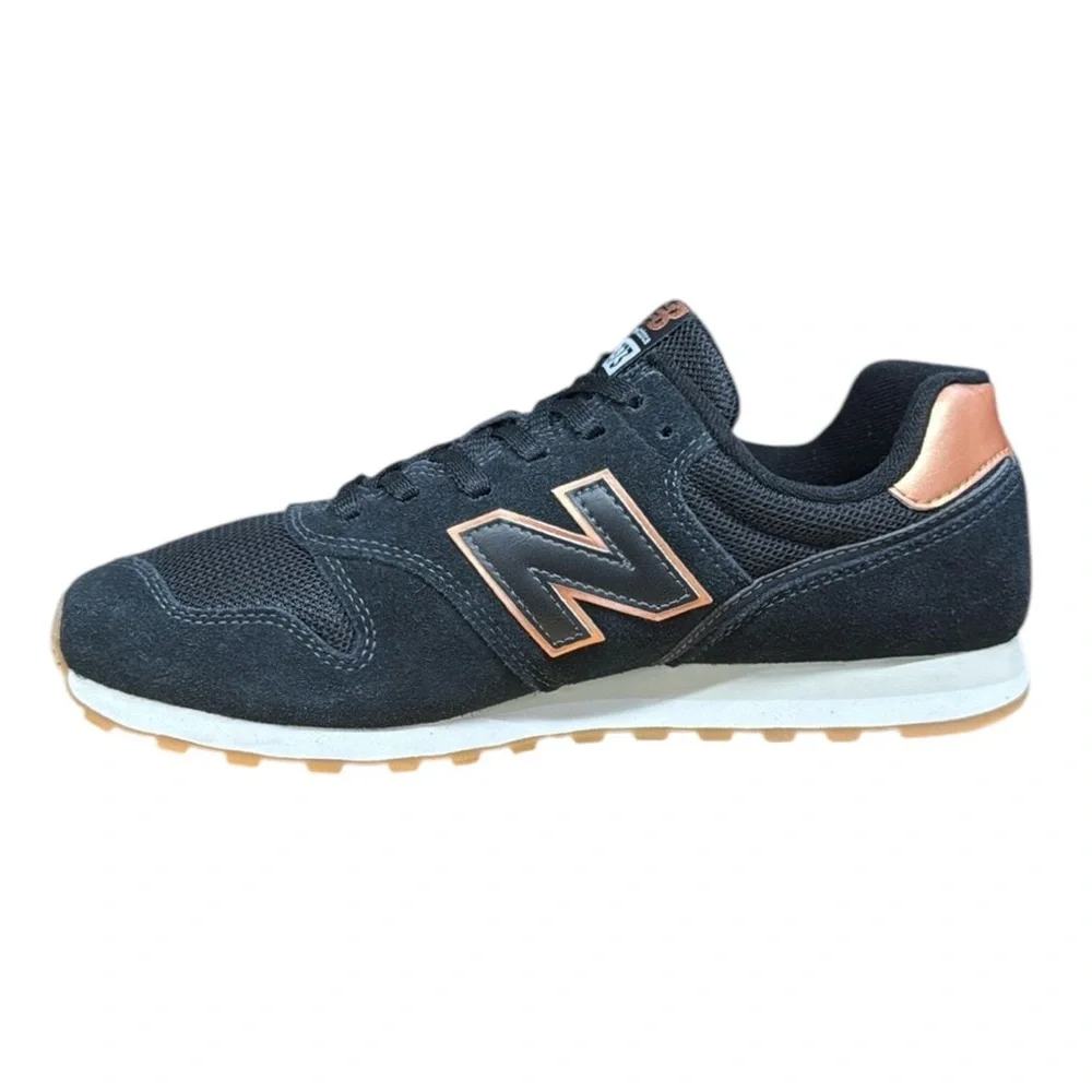 New Balance 373 Black Gold #XWL373CE2 Women's Trainers Running Sneakers Shoes 10